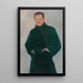 Andreas Thom, scrittore - Anton Faistauer — quadro incorniciato alla parete