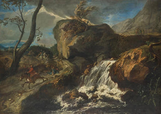 Anton Faistenberger - Landschaft mit berfall.webp