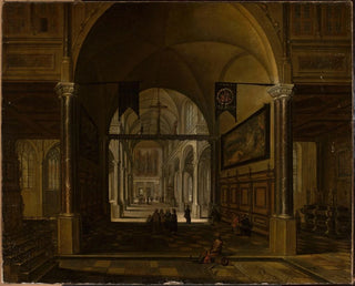 Anton Gnther Gheringh - Church interior.webp