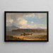 Le Chiemsee im Herbst - Anton Hansch — gerahmtes Bild an der Wand