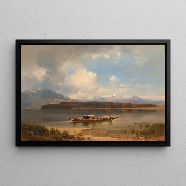 Anton Hansch - Der Chiemsee Im Herbst.webp