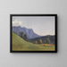 Monts Sengsengebirge - Anton Hansch — gerahmtes Bild an der Wand