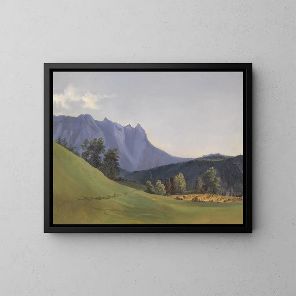 Monts Sengsengebirge - Anton Hansch — gerahmtes Bild an der Wand