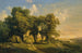 Unter den Linden, Abendlandschaft - Anton Hansch — Ansicht des Kunstwerks