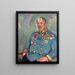 General Gottfried Seibt von Ringenhart - Anton Kolig — gerahmtes Bild an der Wand