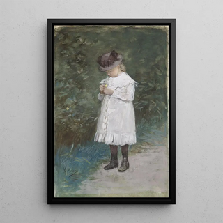 Anton Mauve - Elisabeth Mauve b 1875 Daughter of the Artist.webp