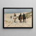 Promenade matinale le long de la plage - Anton Mauve — gerahmtes Bild an der Wand