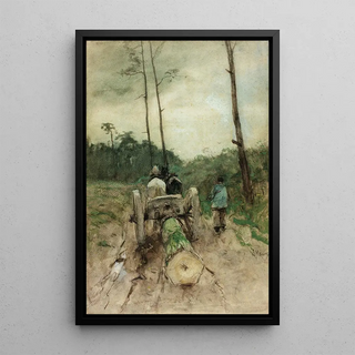 Anton Mauve - The Foresters Cart.webp