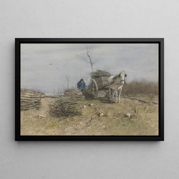 Anton Mauve - The wood gatherer.webp