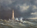 Faro di Eddystone - Anton Melbye — vista dell’opera