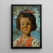 Reproduction of the painting Little girl - Anton Müller-Wischin