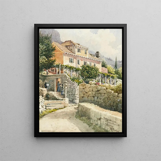 Anton Perko - A motif of South Dalmatia.webp
