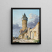 Le Friedberger Warte in Frankfurt am Main - Anton Radl — framed artwork on a wall