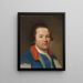 George 3. Graf Cowper - Anton Raphaël Mengs — gerahmtes Bild an der Wand