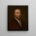 Ritratto dell'artista Padre Ismael Mengs - Anton Raphaël Mengs — quadro incorniciato alla parete