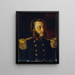 L'ingénieur naval Josef von Romako dans le rôle du premier lieutenant - Anton Romako — gerahmtes Bild an der Wand
