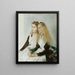 Die Nichten des Künstlers, Elisabeth und Maja - Anton Romako — gerahmtes Bild an der Wand