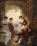 Taverna napoletana - Anton Romako — vista dell’opera