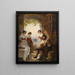 Taverna napoletana - Anton Romako — quadro incorniciato alla parete