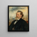 Livres de portraits de Wilhelm - Anton Romako — gerahmtes Bild an der Wand