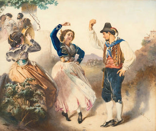 Anton Romako - Tarantella.webp