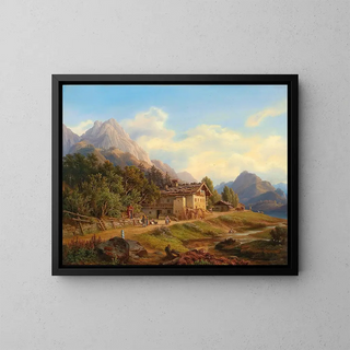 Anton Schiffer - Partie Am Hintersee In Der Ramsau Bey Berchtesgaden.webp