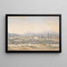 Landschaft in Malta - Anton Schranz — gerahmtes Bild an der Wand