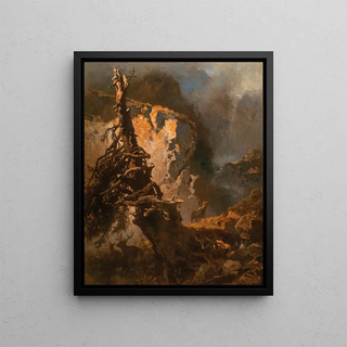 Anton Schrdl - Chamois High in the Mountains.webp