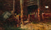 Interior Stable Scene of Pinzgau - Anton Schrödl — artwork view