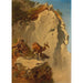 Two chamois in high mountain - Anton Schrödl — artwork view