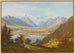 Vue vers Alpnach et Sarnen - Anton Winterlin — Ansicht des Kunstwerks