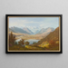 Vue vers Alpnach et Sarnen - Anton Winterlin — gerahmtes Bild an der Wand