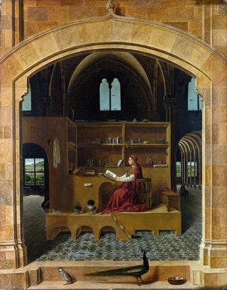 Antonello da Messina - St Jerome in His Study.webp
