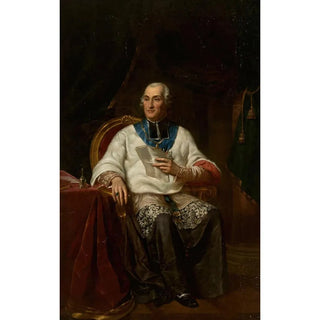 Antoni Brodowski - Portrait of Adam Krasiski 17141800 bishop of Kamieniec.webp