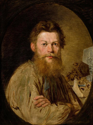 Antoni Kozakiewicz - Portrait of Sculptor Kazimierz Wakulski.webp