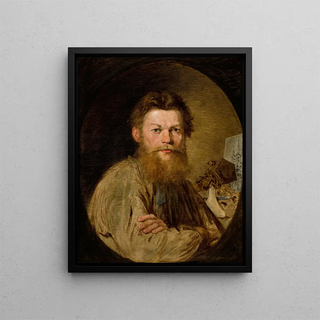 Antoni Kozakiewicz - Portrait of Sculptor Kazimierz Wakulski.webp