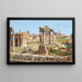 Rome, the Roman Forum - Antonietta Brandeis — framed artwork on a wall