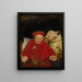 Potins amusants - Antonio Casanova y Estorach — gerahmtes Bild an der Wand