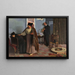 La Bête humaine - Antonio Fillol Granell — gerahmtes Bild an der Wand