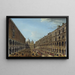 Prozession im Hof des Herzogspalasts in Venedig - Antonio Joli — gerahmtes Bild an der Wand