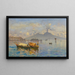 Naples - Antonio Leto — framed artwork on a wall