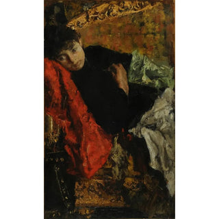 Antonio Mancini - Pensive.webp