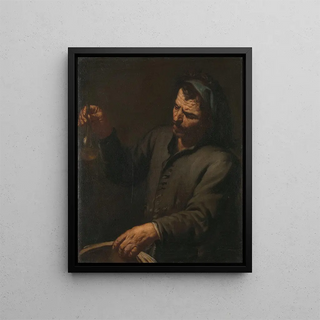 Antonio Zanchi - Man with Urine Bottle in his Hand.webp