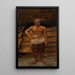 Man Samoan - Antonio Zeno Shindler — framed artwork on a wall