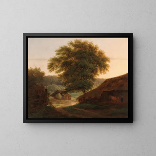 Antonn Mnes - A Landscape with a Tree.webp