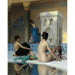 Reproduction of the painting After the bath - Jean-Léon Gérôme
