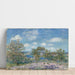 Riproduzione del dipinto Pomeriggio di maggio a By, vicino a Moret-sur-Loing - Alfred Sisley