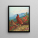 Le Satyre tragopan - Archibald Thorburn — quadro incorniciato alla parete