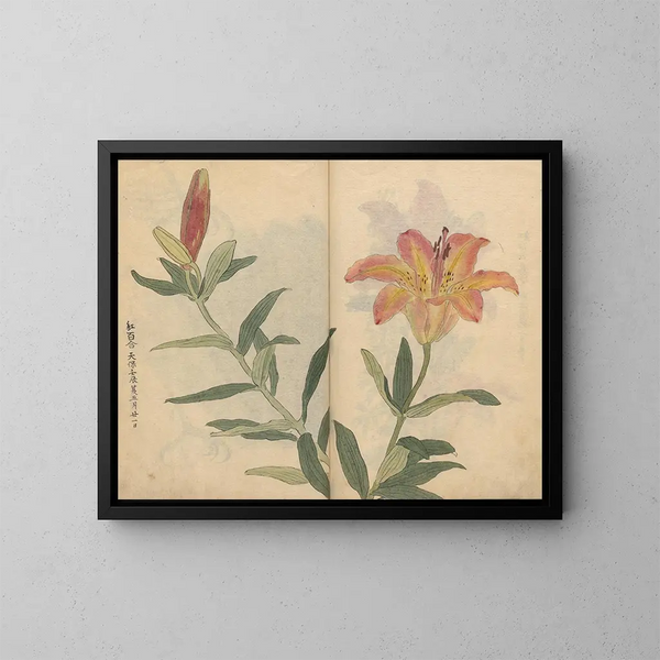 Skizzenbuch Pl002 - Ariyoshi Kondo — gerahmtes Bild an der Wand
