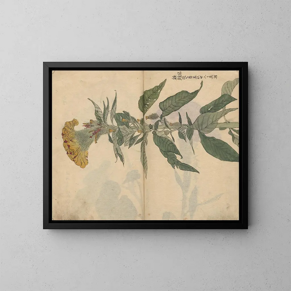 Carnet de croquis Pl049 - Ariyoshi Kondo — gerahmtes Bild an der Wand